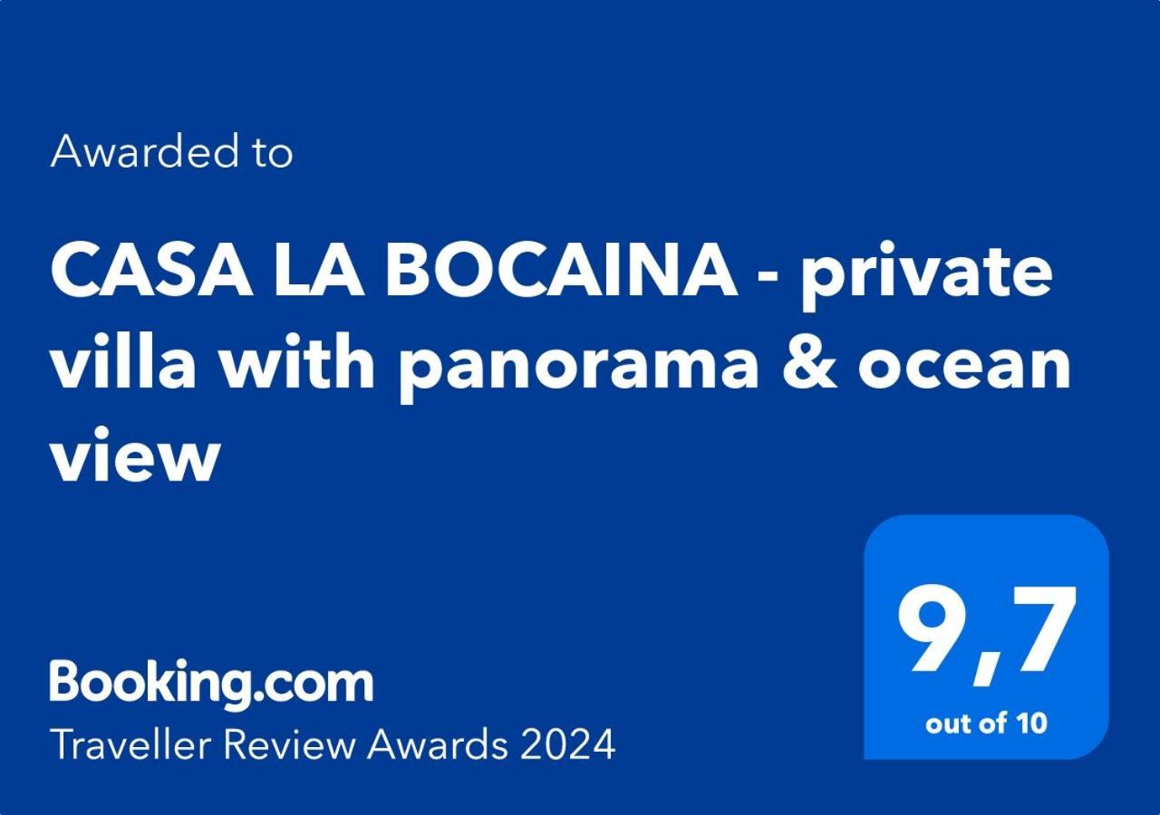 Casa La Bocaina - Private Villa With Panorama & Ocean View Villaverde  Exterior photo